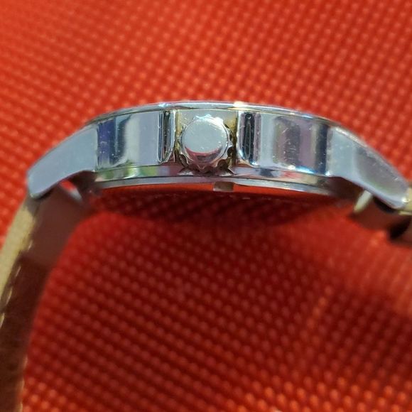 Fossil ES3465 Riley Multifunction Stainless Steel Leather Watch Gold-Tone & Grey - Picture 5 of 8